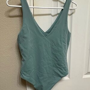 Teal bodysuit
